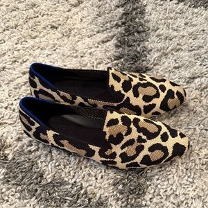 Rothy’s Leopard Print Women's Loafers - Size 8